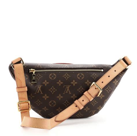 louis vuitton bumbag monogram brown.